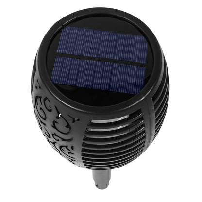 43" Solar Outdoor Lights, 96 LED Tiki Torch, Higher & Larger Flickering Flame Solar Torch Lights Waterproof Outdoor Pathway Lights for Garden Patio Yard 4 Pack