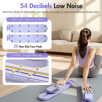 Rican Pilates Board, Ab Machines for Exercise, Abdominal Board, Pilates Reformer, Ab Core Trainer Machine, Abs Workout Equipment, Yoga Board, Pilates Board for Home Workout