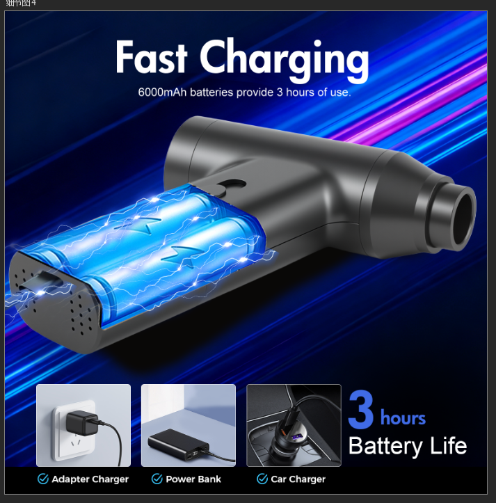 Compressed-Air-Duster,-300000RPM-Car-Vacuum-Cleaner,-Cordless-Air-Duster-Cleaner-Dust-Blower-for-Computer,-Keyboard,-House,-Outdoor-and-Car